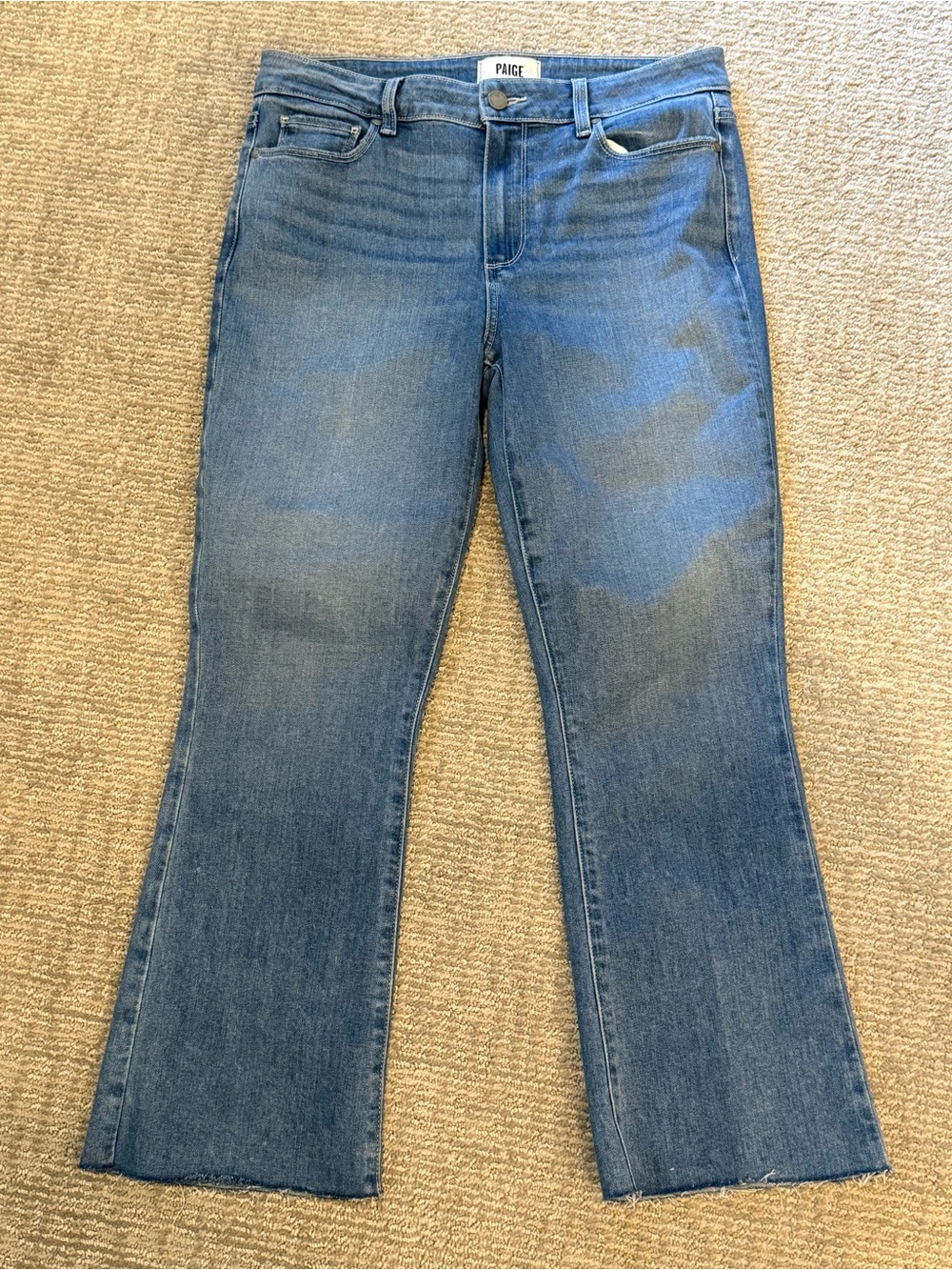 PAIGE Rory Crop Flare Jeans Sz 29